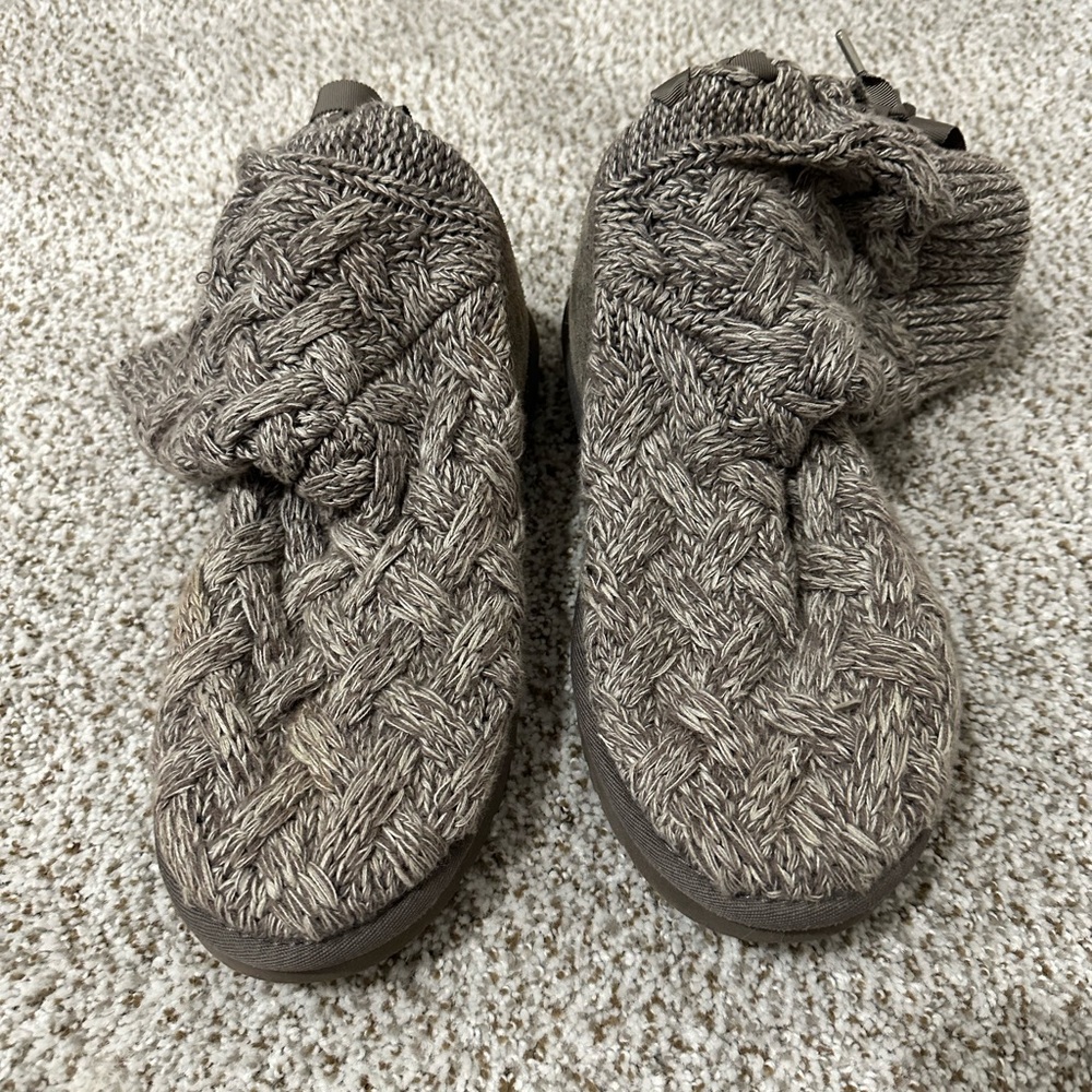 Gray UGG boots